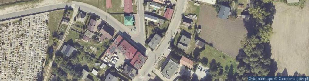 Zdjęcie satelitarne Główna ul.