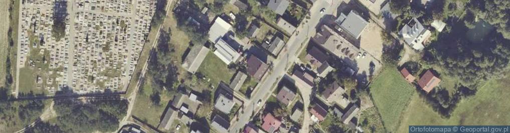 Zdjęcie satelitarne Główna ul.
