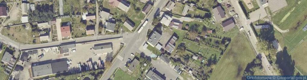 Zdjęcie satelitarne Główna ul.