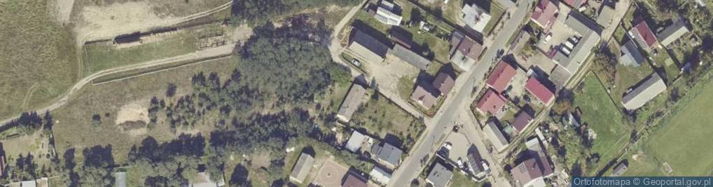 Zdjęcie satelitarne Główna ul.