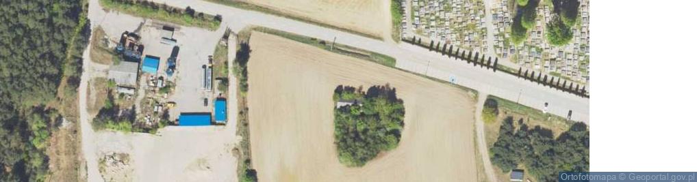 Zdjęcie satelitarne Główna ul.