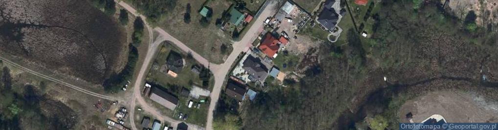 Zdjęcie satelitarne Głuchów ul.