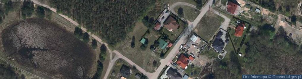 Zdjęcie satelitarne Głuchów ul.