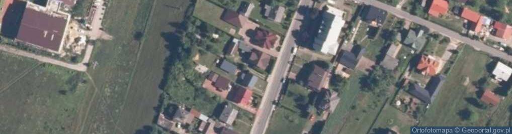 Zdjęcie satelitarne Główna ul.