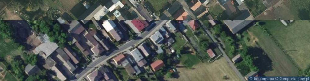 Zdjęcie satelitarne Główna ul.