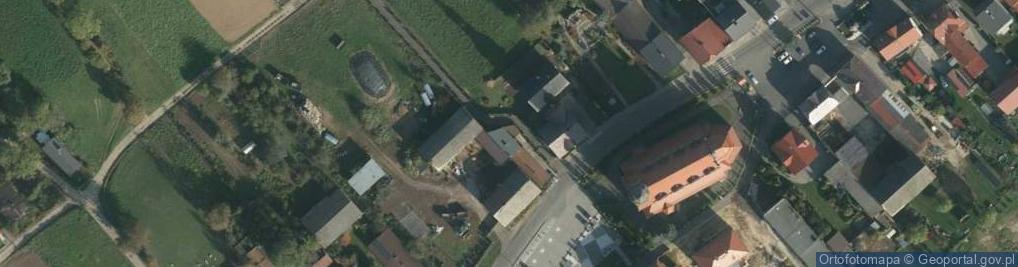 Zdjęcie satelitarne Główna ul.