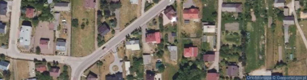 Zdjęcie satelitarne Główna ul.
