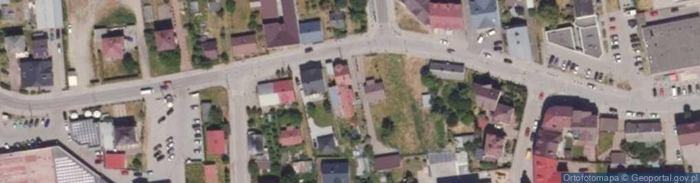 Zdjęcie satelitarne Główna ul.