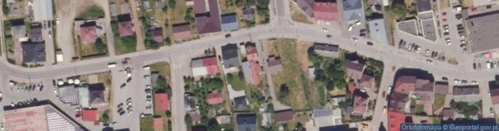 Zdjęcie satelitarne Główna ul.