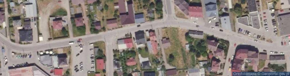 Zdjęcie satelitarne Główna ul.