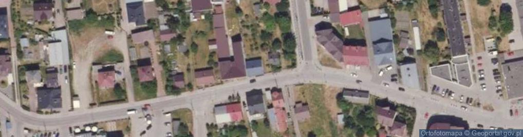 Zdjęcie satelitarne Główna ul.