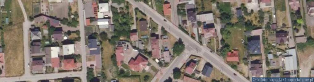 Zdjęcie satelitarne Główna ul.