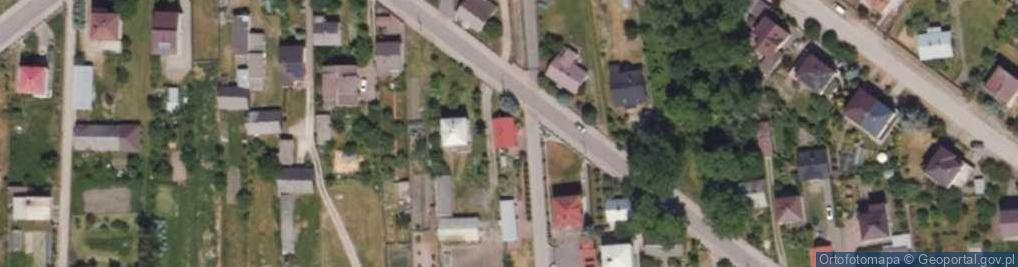 Zdjęcie satelitarne Główna ul.