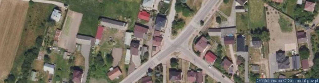 Zdjęcie satelitarne Główna ul.