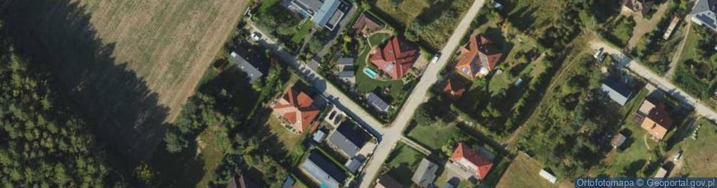 Zdjęcie satelitarne Głogowa ul.