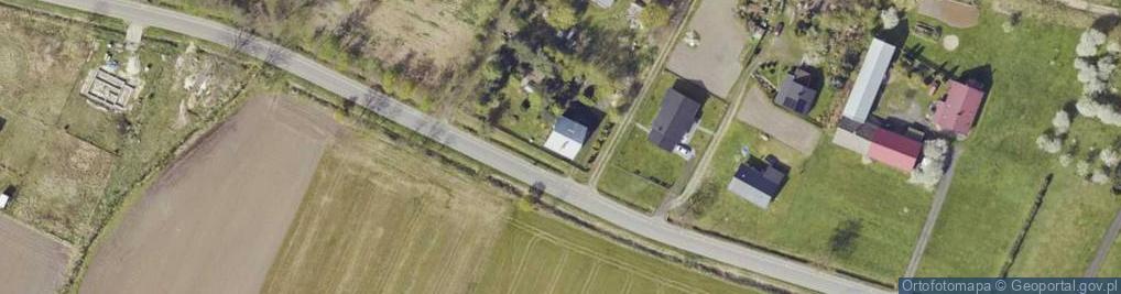 Zdjęcie satelitarne Główna ul.