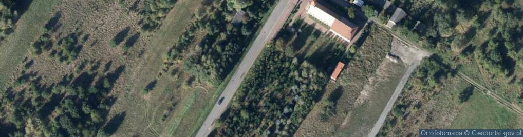 Zdjęcie satelitarne Główna ul.