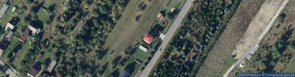 Zdjęcie satelitarne Główna ul.