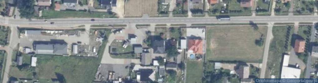 Zdjęcie satelitarne Główna ul.