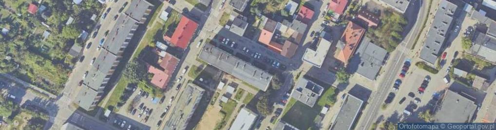Zdjęcie satelitarne Głowackiego ul.