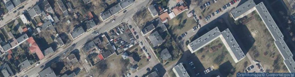 Zdjęcie satelitarne Gładka ul.