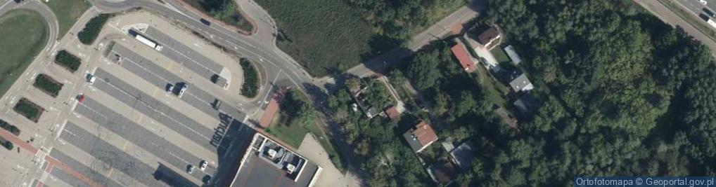 Zdjęcie satelitarne Glinianki ul.