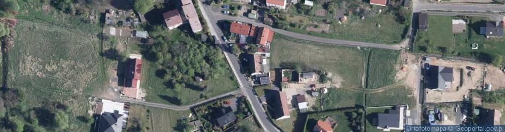 Zdjęcie satelitarne Główna ul.