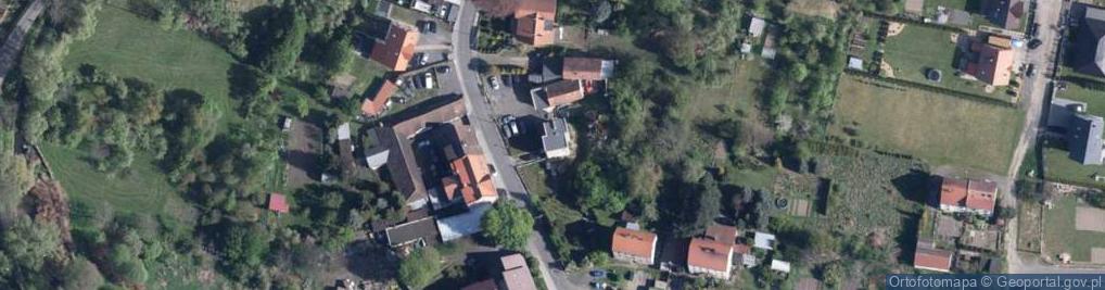 Zdjęcie satelitarne Główna ul.