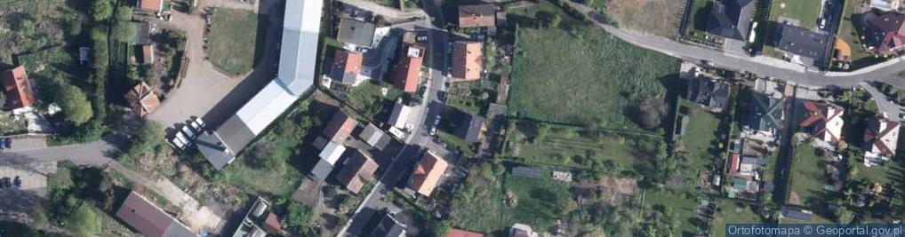 Zdjęcie satelitarne Główna ul.