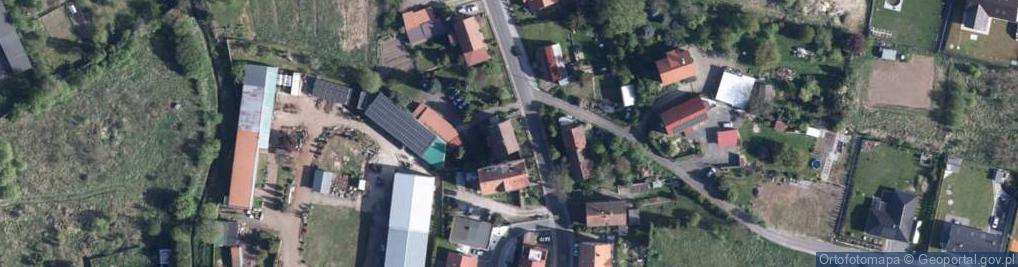 Zdjęcie satelitarne Główna ul.