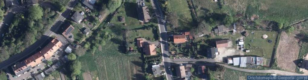 Zdjęcie satelitarne Główna ul.