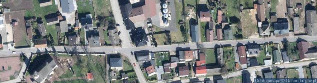 Zdjęcie satelitarne Główna ul.