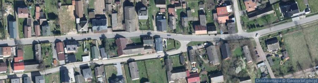 Zdjęcie satelitarne Główna ul.