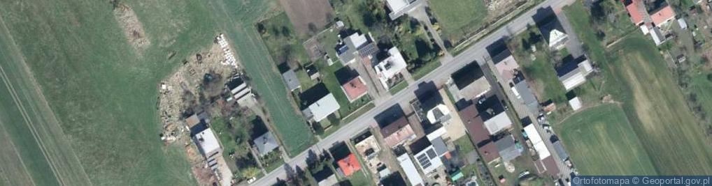 Zdjęcie satelitarne Główna ul.