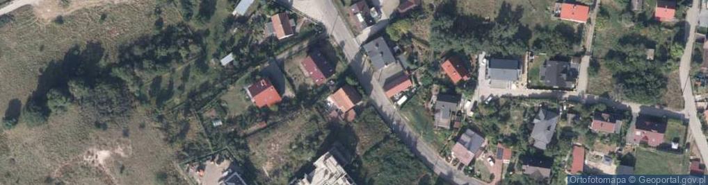 Zdjęcie satelitarne Główna ul.
