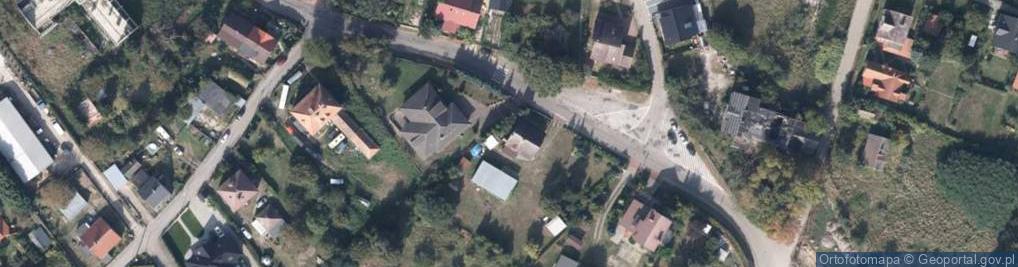 Zdjęcie satelitarne Główna ul.