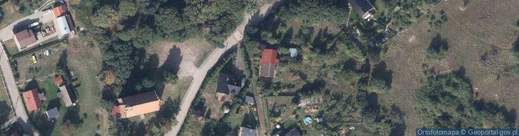 Zdjęcie satelitarne Główna ul.