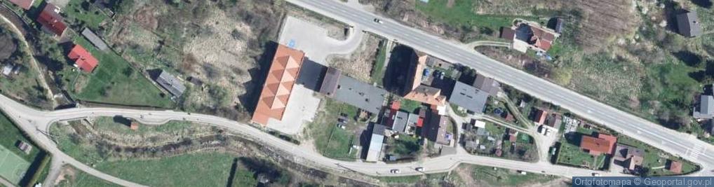 Zdjęcie satelitarne Główna ul.