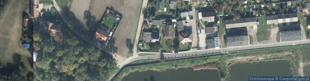 Zdjęcie satelitarne Główna ul.