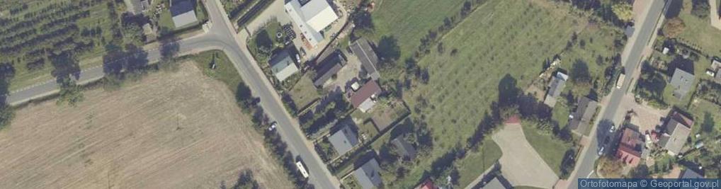 Zdjęcie satelitarne Główna ul.