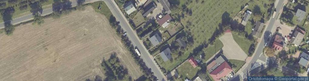 Zdjęcie satelitarne Główna ul.