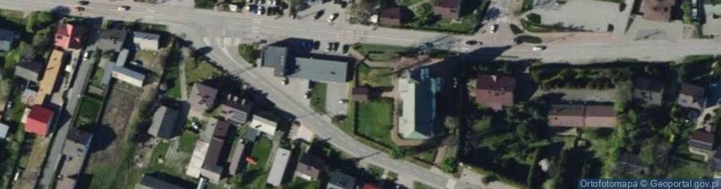 Zdjęcie satelitarne Główna ul.