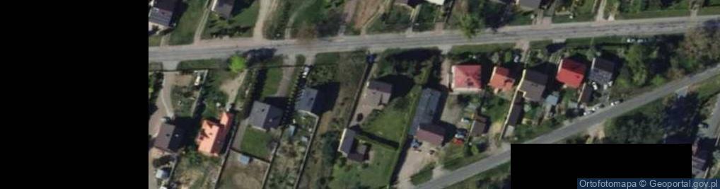 Zdjęcie satelitarne Główna ul.