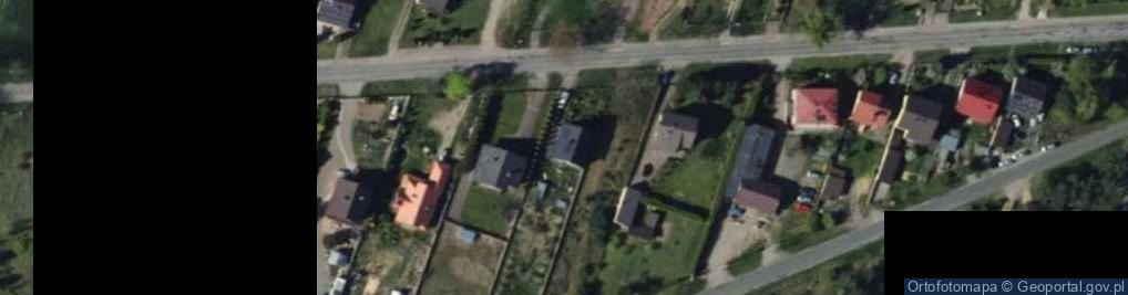Zdjęcie satelitarne Główna ul.
