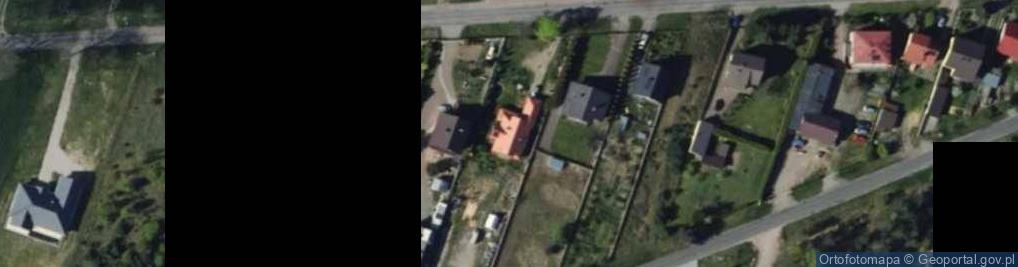 Zdjęcie satelitarne Główna ul.