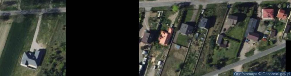 Zdjęcie satelitarne Główna ul.