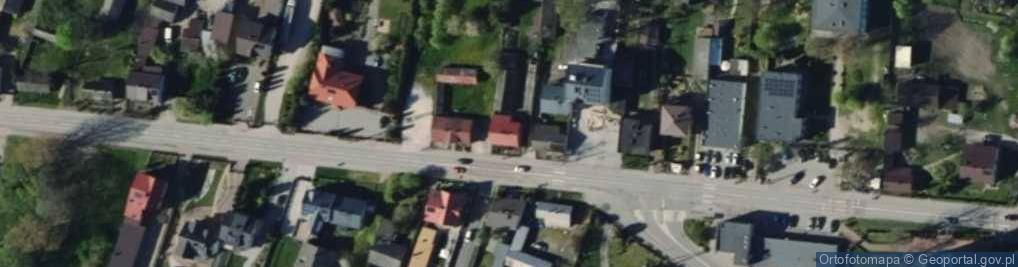 Zdjęcie satelitarne Główna ul.