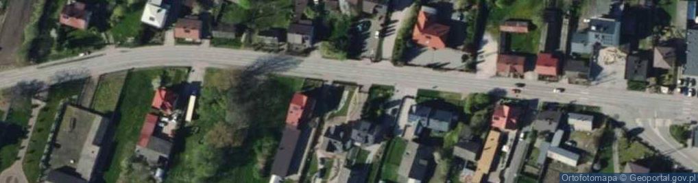 Zdjęcie satelitarne Główna ul.