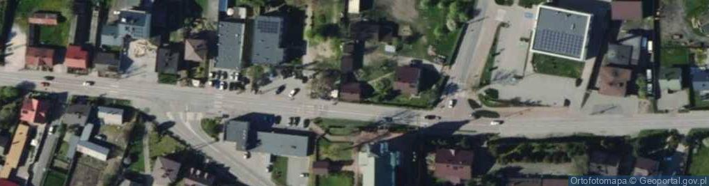 Zdjęcie satelitarne Główna ul.