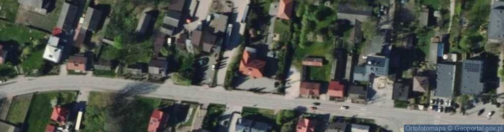 Zdjęcie satelitarne Główna ul.